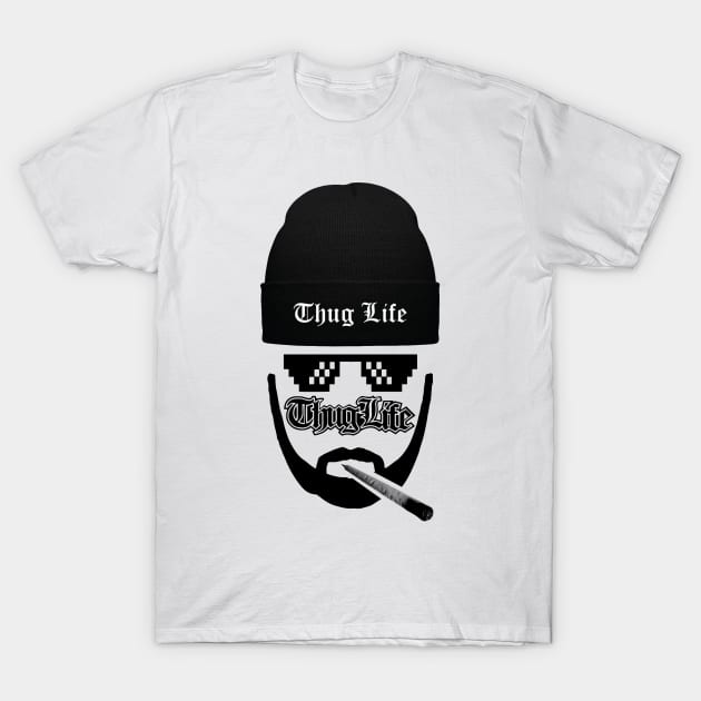 Thug Life T-Shirt by aissam96